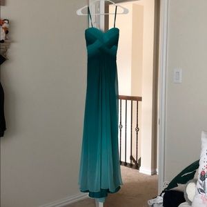 La Femme: Strapless Dress